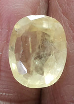Load image into Gallery viewer, 4.42 Ratti yellow sapphire with Govt Lab Certified-(12210)