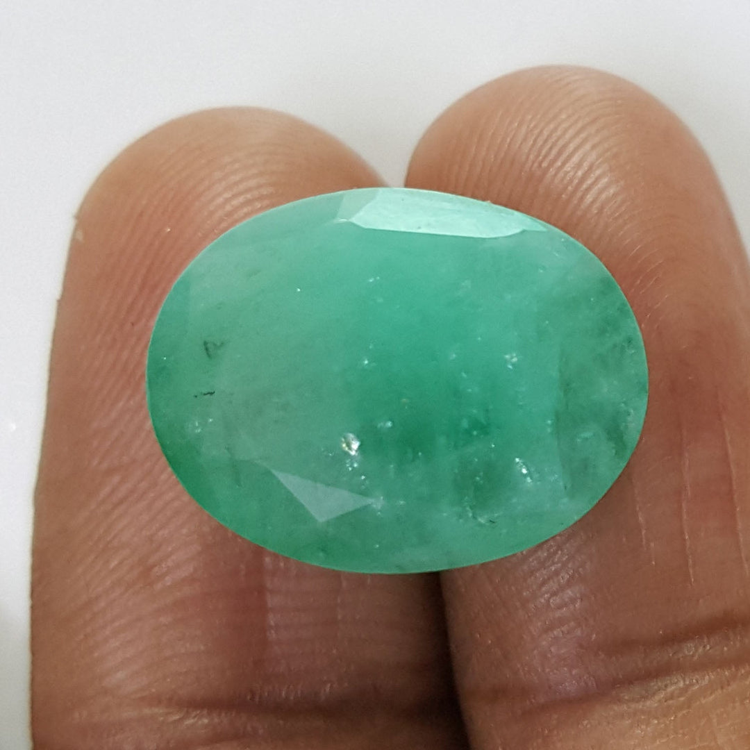 15.20/CT Natural Emerald Stone With Govt. Lab Certificate (4551)