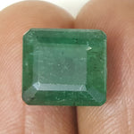 Load image into Gallery viewer, 6.67/CT Natural Emerald Stone with Govt. Lab Certificate (12210)