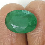 Load image into Gallery viewer, 5.17/CT Natural Panna Stone with Govt. Lab Certificate (8991)