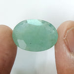 Load image into Gallery viewer, 8.20 Ratti Natural Panna Stone with Govt. Lab Certificate (2331)