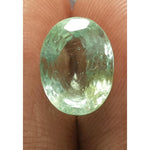Load image into Gallery viewer, 3.35/CT Natural Panna Stone with Govt. Lab Certificate (89910)