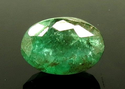 4.04/CT Natural Panna Stone with Govt. Lab Certified-8991