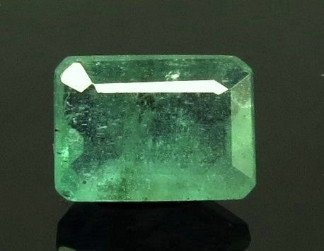 2.93/CT Natural Panna Stone with Govt. Lab Certificate (6771)