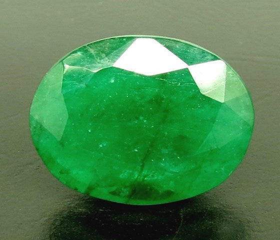 10.36/CT Natural Panna Stone with Govt. Lab Certificate (12210)