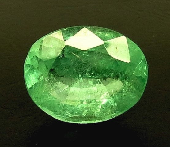 4.90/CT Natural Panna Stone with Govt. Lab Certificate (56610)