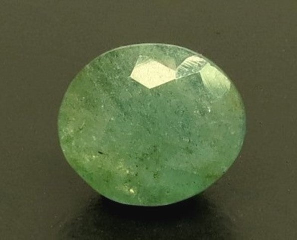 3.04/CT Natural Panna Stone with Govt. Lab Certificate (3441)