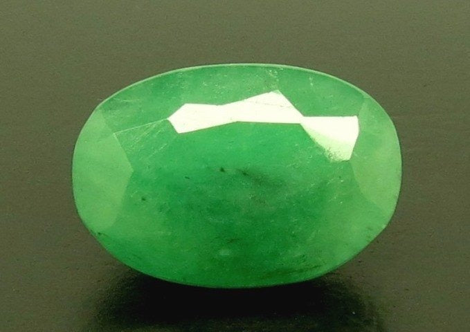 5.60/CT Natural Panna Stone with Govt. Lab Certificate (3441)