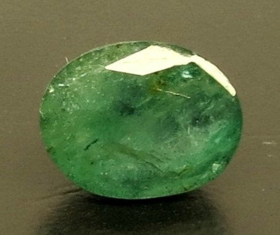 4.86/CT Natural Panna Stone with Govt. Lab Certificate-4551
