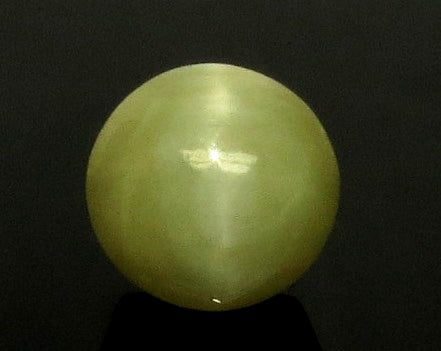 5.45/CT Natural Prehnite cats eye with Govt. Lab certified-(1221)