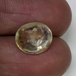 Load image into Gallery viewer, 5.73 Ratti yellow sapphire with Govt Lab Certificate-(12210)
