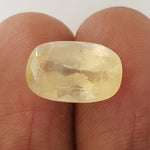 Load image into Gallery viewer, 5.79/CT Natural Yellow Sapphire With Govt Lab Certificate-YELSA9U