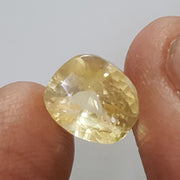 4.65/CT Natural Yellow Sapphire With Govt Lab Certificate-YELSA9A