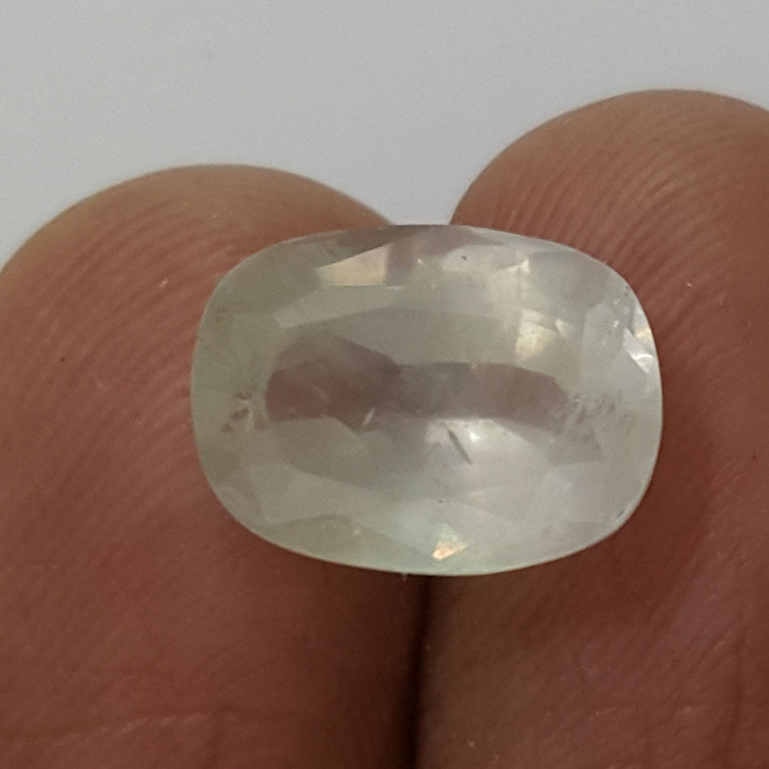6.17 Ratti Natural Yellow Sapphire With Govt Lab Certificate-(6771)