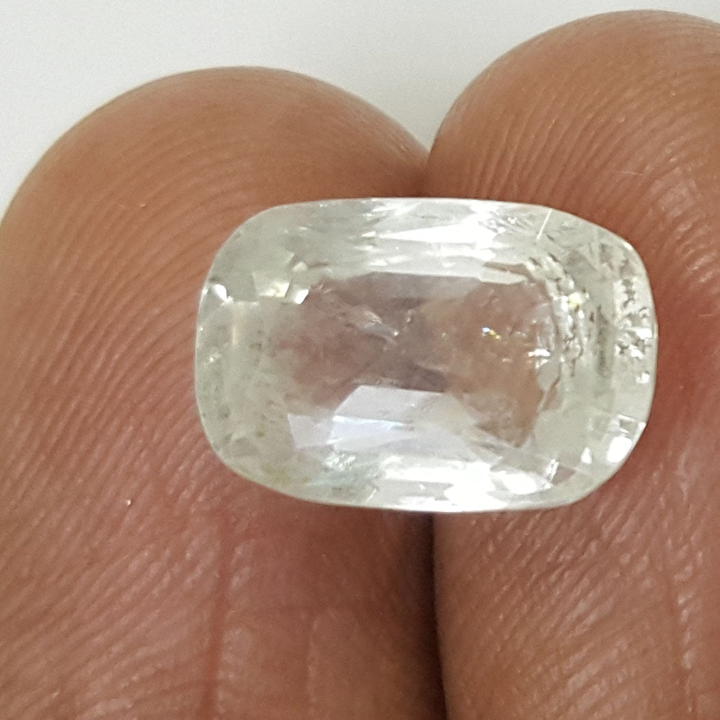 6.40/CT Natural Yellow Sapphire with Govt Lab Certificate-YELSA9V