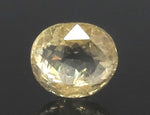 Load image into Gallery viewer, 4.23/CT Natural Yellow Sapphire with Govt Lab Certificate (16650)