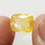 Load image into Gallery viewer, 4.96/CT Natural Yellow Sapphire with Govt Lab Certificate-(YELSA9V)