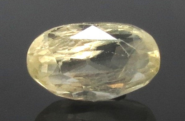 3.93/CT Natural Ceylonese Pukhraj Stone with Govt Lab Certificate-YELSA9U