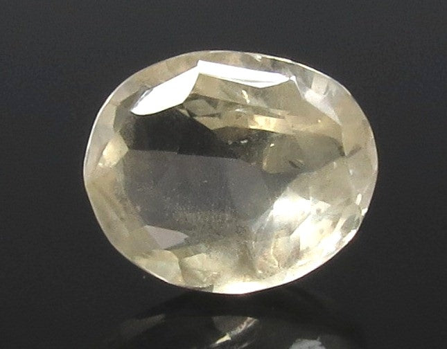3.16 Ratti Natural Ceylonese Pukhraj Stone with Govt Lab Certificate-(YELSA9T)