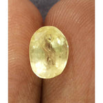 Load image into Gallery viewer, 2.11 Ratti yellow sapphire with Govt Lab Certificate-(11000)