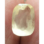 Load image into Gallery viewer, 3.41 Ratti Natural yellow sapphire with Govt Lab Certificate-(45510)