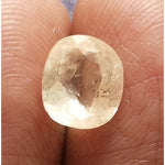 Load image into Gallery viewer, 3.03/CT Natural yellow sapphire with Govt Lab Certificate-YELSA9U
