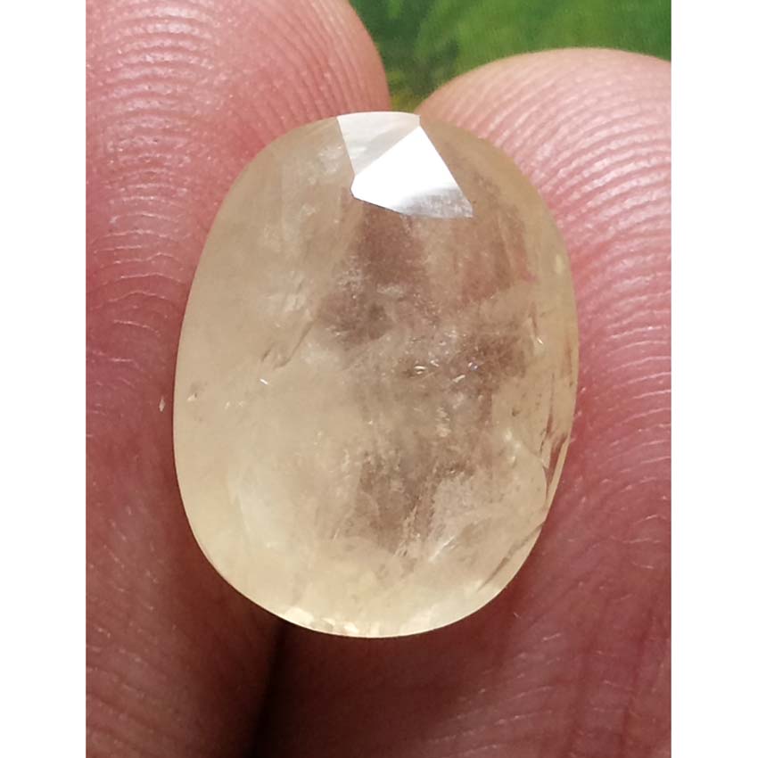 8.19 Ratti yellow sapphire with Govt Lab Certificate-(6100)