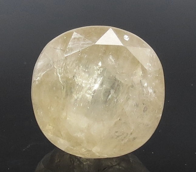 11.93/CT Natural Ceylonese Pukhraj with Govt Lab Certificate-4551