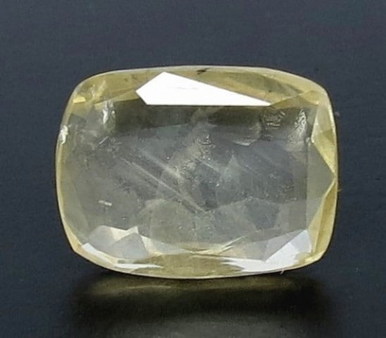3.91/CT Natural Ceylonese Pukhraj with Govt Lab Certificate-YELSA9U