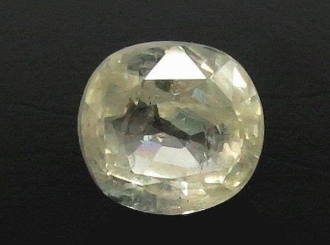 5.51/CT Natural Ceylonese Pukhraj with Govt Lab Certificate-YELSA9T