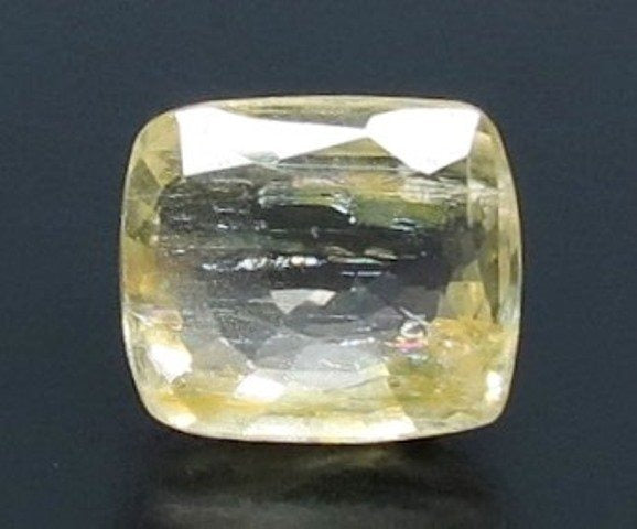 3.95/CT Natural Ceylonese Pukhraj with Govt Lab Certificate-34410