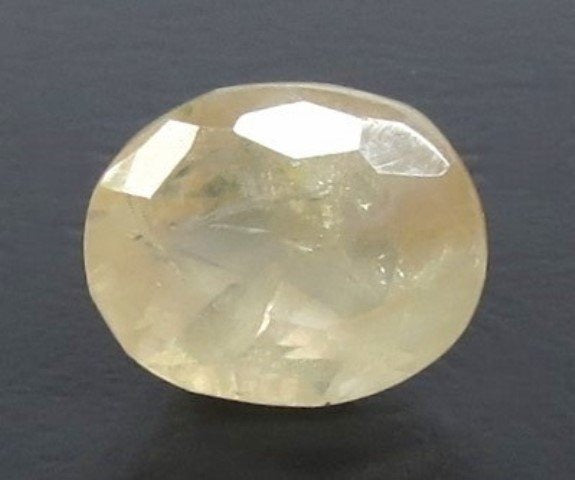 4.06/CT Natural Ceylonese Pukhraj with Govt Lab Certificate-8991