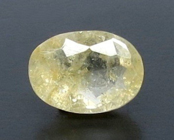 3.79/CT Natural Ceylonese Pukhraj with Govt Lab Certificate-6771