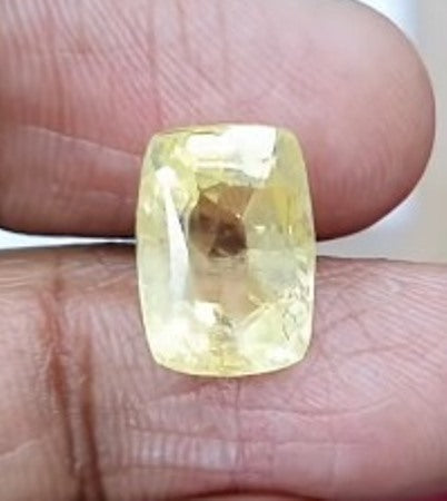 8.57/CT Natural Ceylonese Pukhraj Stone with Govt Lab Certificate-56610