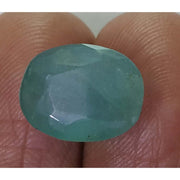 6.26/CT Natural Panna Stone With Govt. Lab Certificate-3441