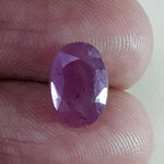 Load image into Gallery viewer, 3.77 Ratti Natural Mozambique Ruby with Govt. Lab Certificate-(7881)
