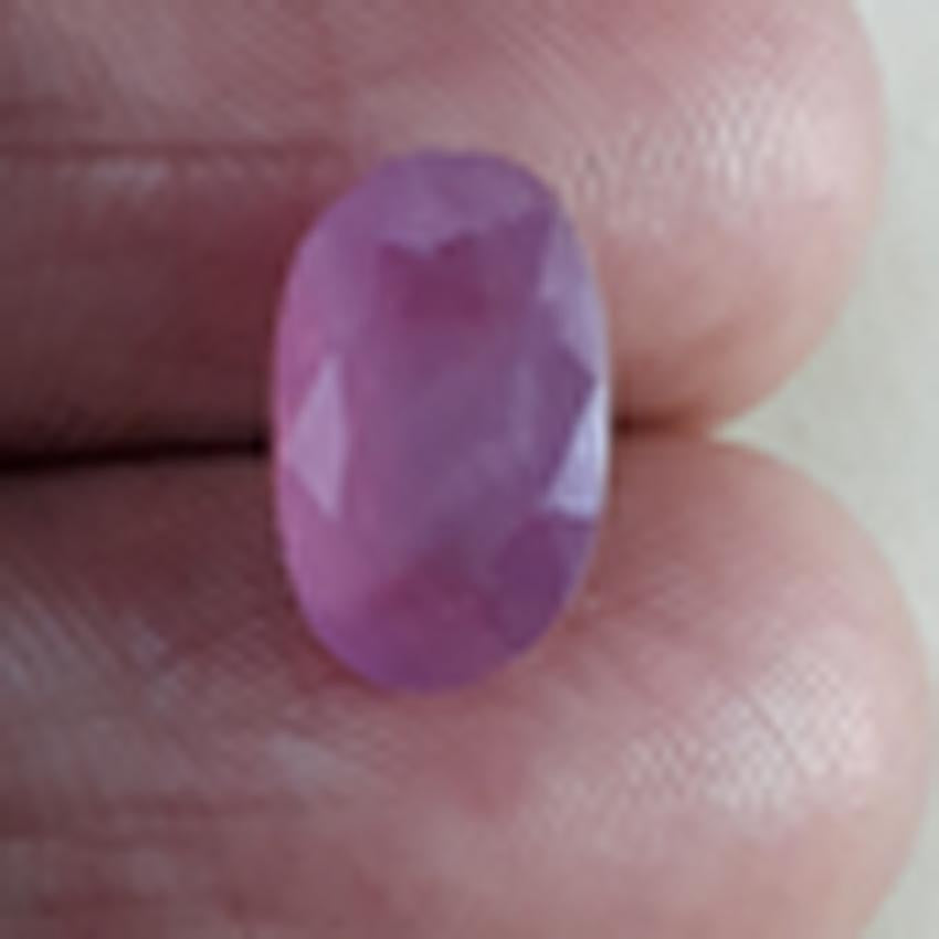 4.38 Ratti Natural New Burma Ruby with Govt. Lab Certificate-(5661)