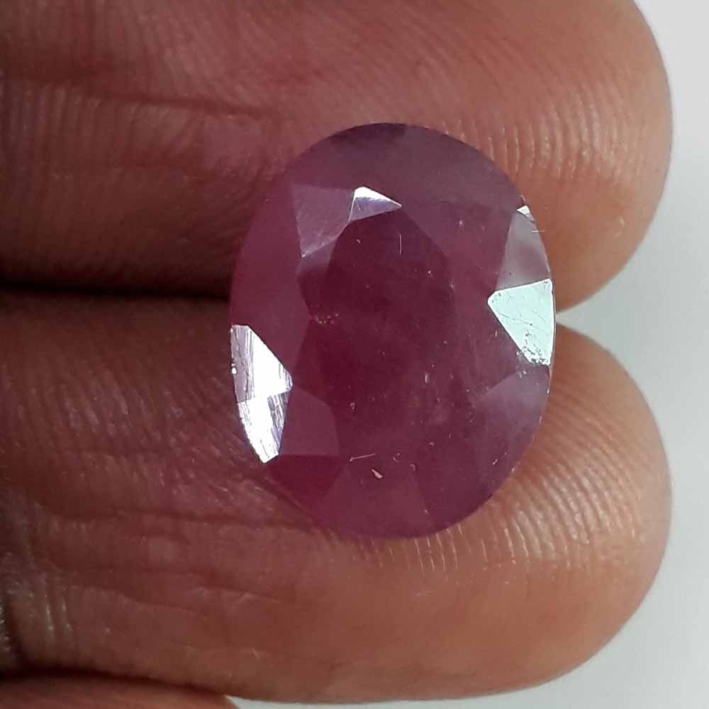 9.02 Ratti Natural New Burma Ruby with Govt Lab Certificate-(2331)