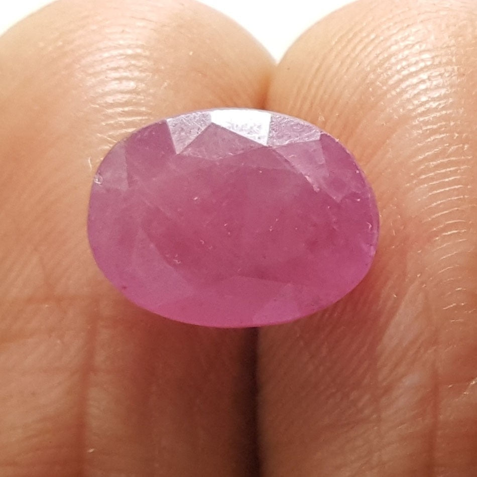 7.49 Ratti Natural Neo Burma Ruby with Govt Lab Certificate-(3441)