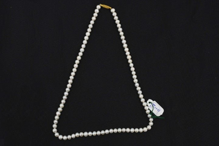 Round Freshwater Pearl Beads-50