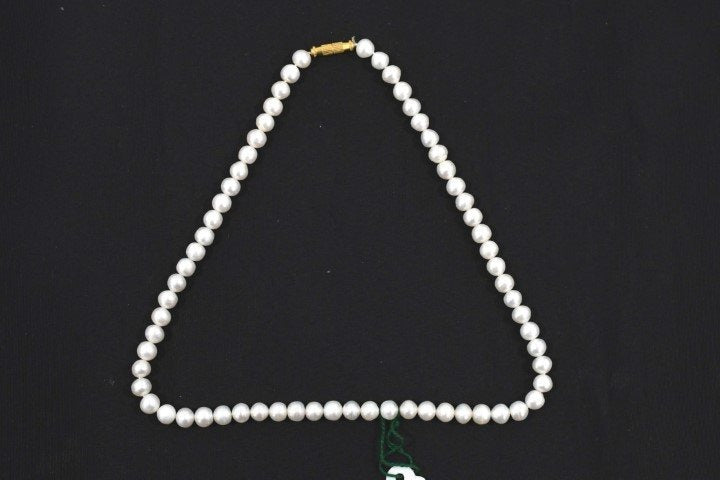 Round Freshwater Pearl Beads-50
