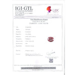 Load image into Gallery viewer, 9.29 Ratti Natural Govt Lab Certified Ruby