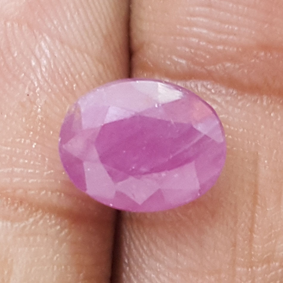 4.72 Ratti Natural Neo Burma Ruby with Govt Lab Certificate-(3441)