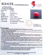 Load image into Gallery viewer, 4.69/CT Natural Mozambique Ruby with Govt. Lab Certificate-RUBY9V