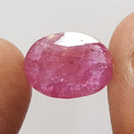Load image into Gallery viewer, 3.79/CT Natural Mozambique Ruby with Govt. Lab Certificate-RUBY9V