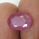 Load image into Gallery viewer, 4.20/CT Natural Mozambique Ruby with Govt. Lab Certificate-RUBY9V