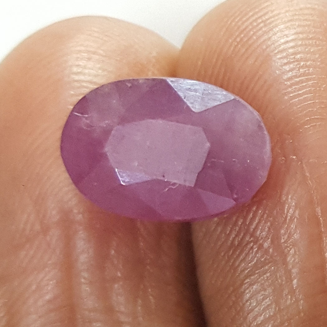 7.06 Ratti Natural Neo Burma Ruby with Govt. Lab Certificate-(2331)