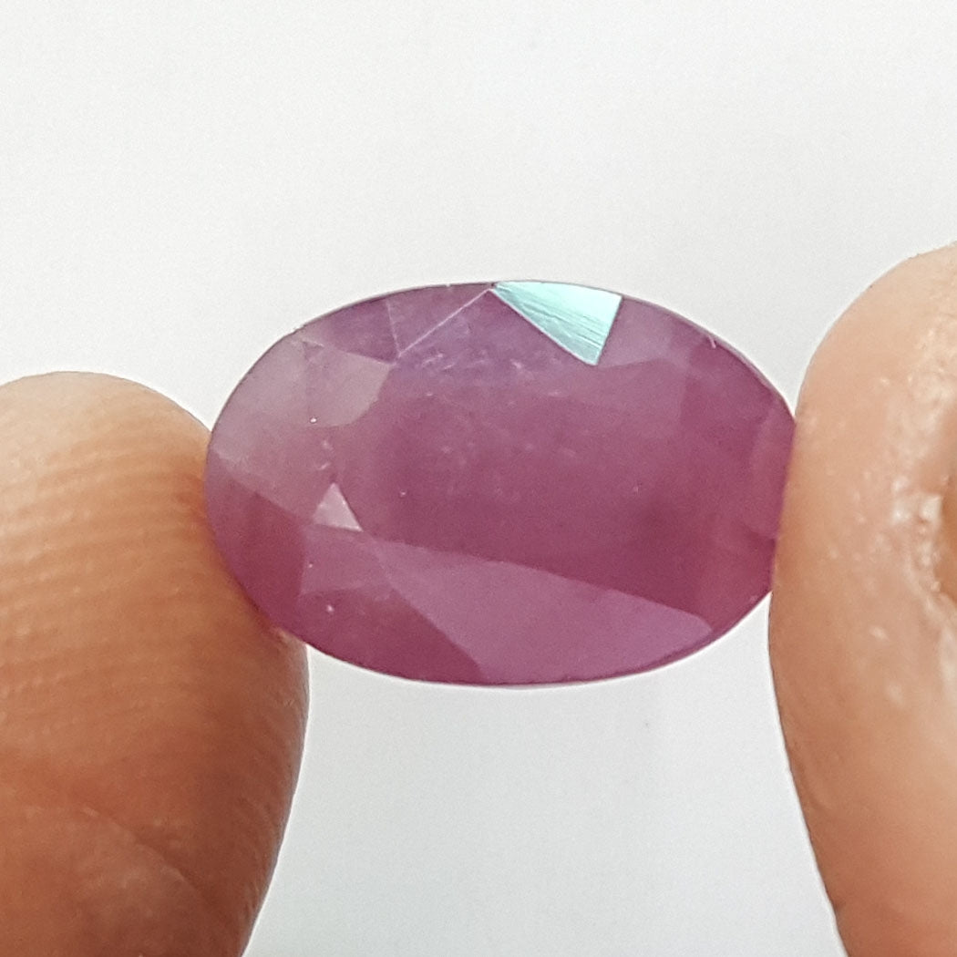 7.64 Ratti Natural Neo Burma Ruby with Govt. Lab Certificate-(3441)