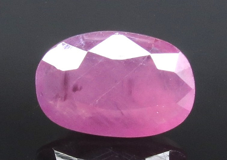 6.24 Ratti Natural New Burma Ruby with Govt. Lab Certificate-(4551)