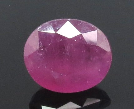 5.90/CT Natural Mozambique Ruby with Govt. Lab Certificate-(12210)